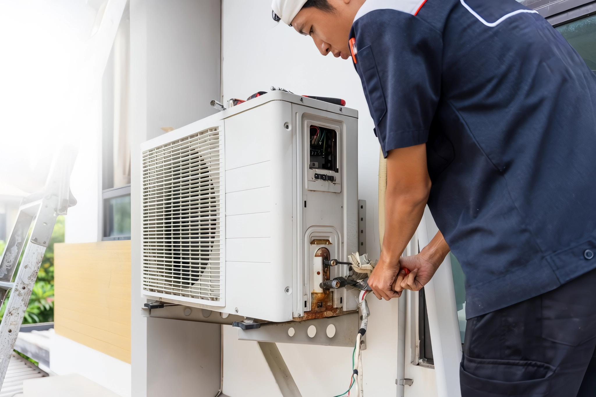 Professional mini-split installation and year-round home comfort service by Family Heating Cooling Electric and Plumbing
